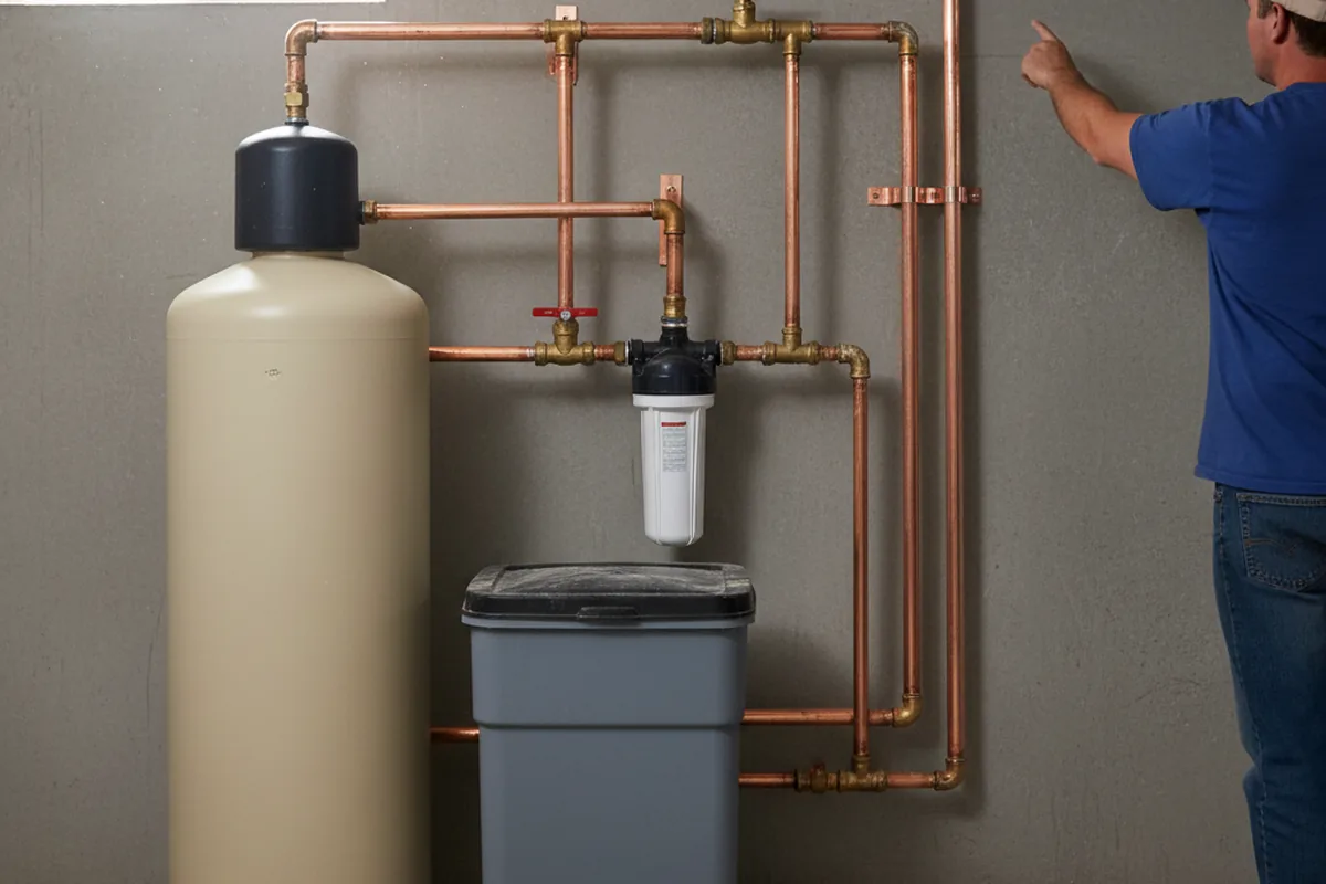 Whole-house water treatment system installed in Eagleville